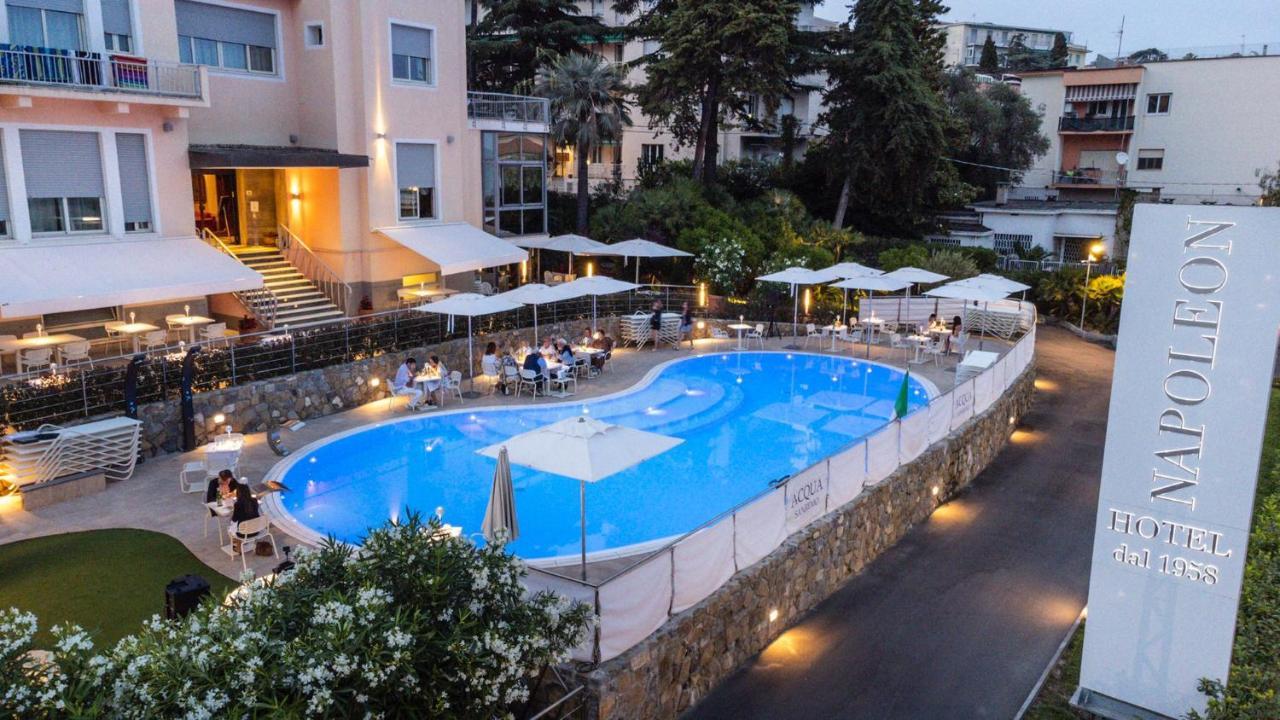 Hotel Napoleon Sanremo Bagian luar foto